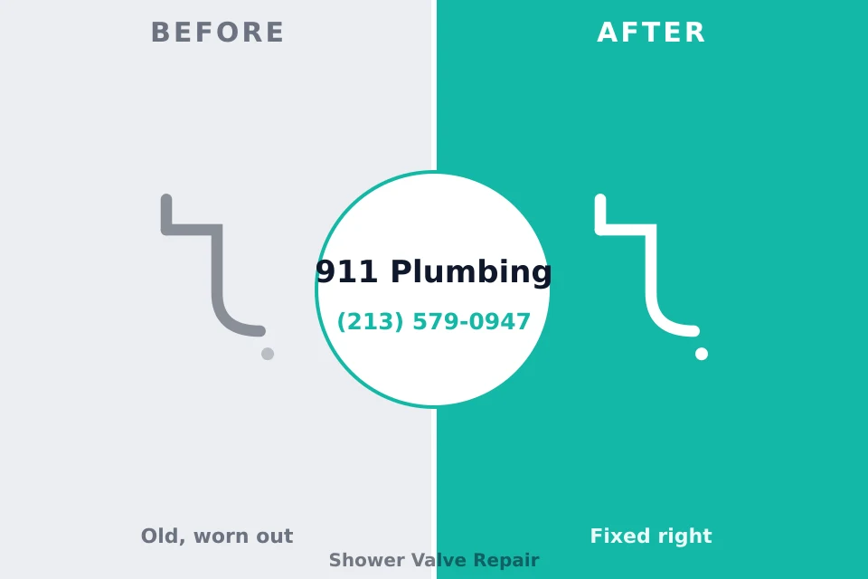 Before and after: plumbing repair Mountain Lodge Park, NY